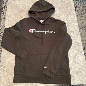 Champion Men's Olive Green Hoodie,‎ Us size M